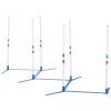 Dog Weave Pole Set, Agility Starter Kit for Outdoor Exercise Training