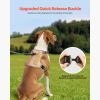 Dog Harness for Large Dogs, No Pull Tactical Dog Harness Adjustable Pet Vest, with Handle, Metal Rings, Buckles