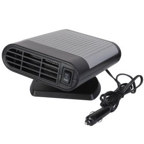 Fresh Fab Finds 12V 150W Portable Car Heater Heating Fan 2 In 1 Defroster Defogger Demister Windshield Heater Automotive Cooling Fan with Air Purifica