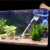 2-in-1 Aquarium Gravel Cleaner & Siphon Pump, Battery Powered Dirt/Fish Waste Remover, Adjustable Tubes for Small/Medium/Large Fish Tanks